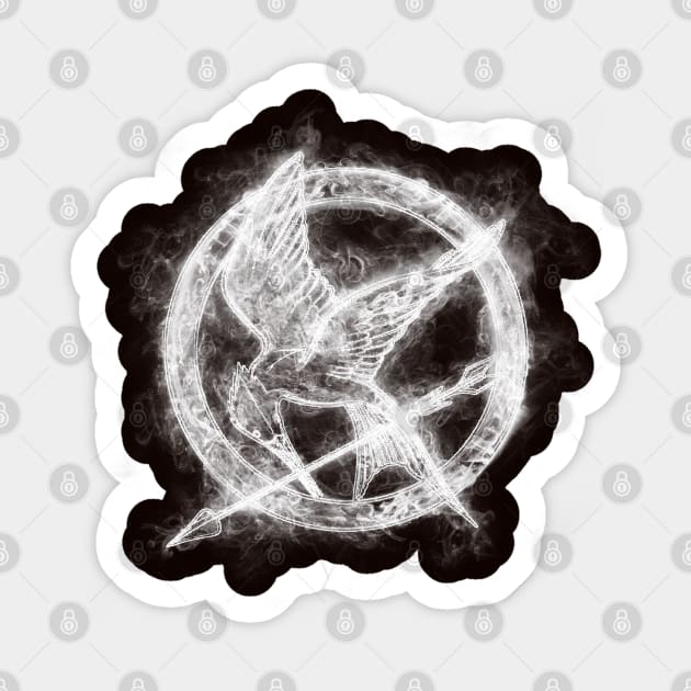 Mockingjay Smoke Sticker by Donnie